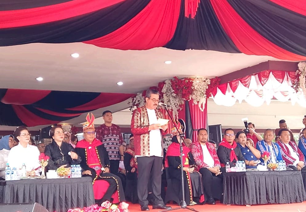 Hari Jadi  ke-450, Kota Ambon diperingati  dalam upacara bernuansa Adat