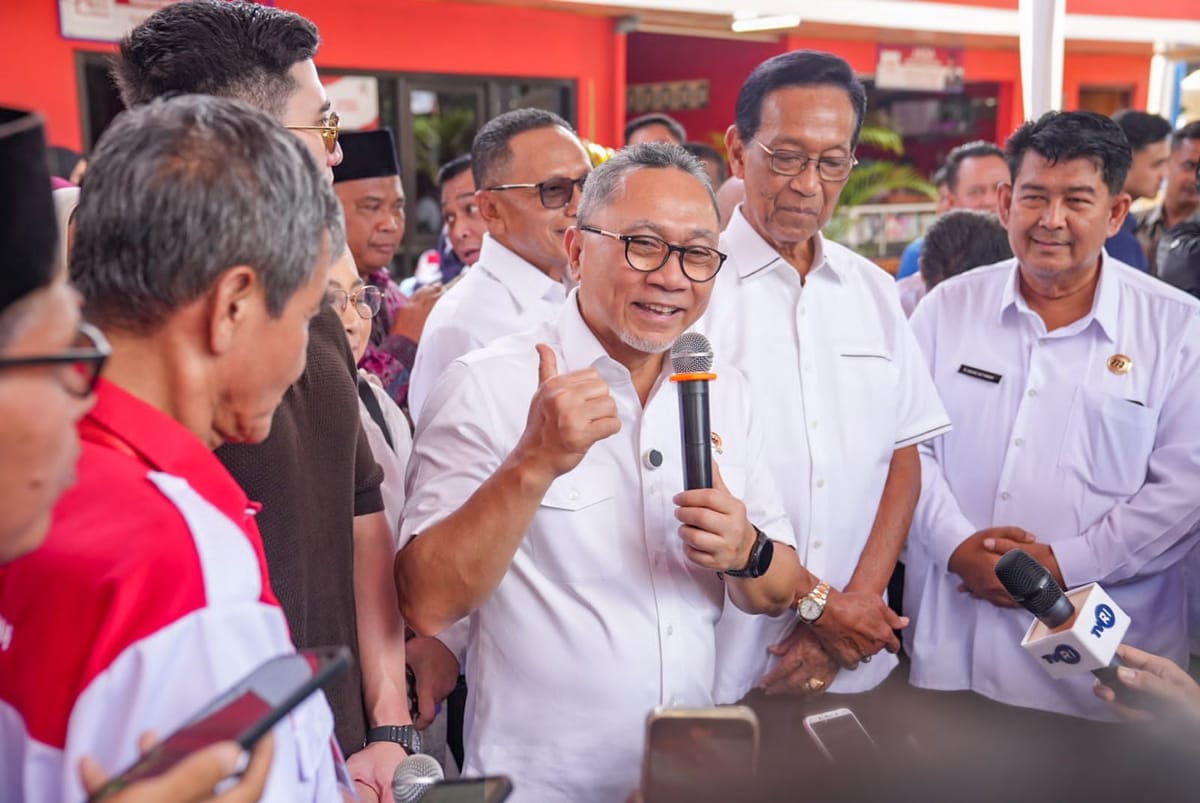 Menko Bidang Pangan Tinjau Koperasi Desa Merah Putih di Sinduadi, Mlati Sleman Yogyakarta