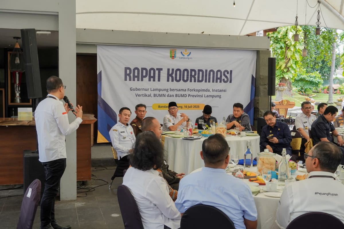 Kolaborasi Pemerintah Daerah dengan Forkopimda, Wujudkan Lampung Maju Menuju Indonesia Emas