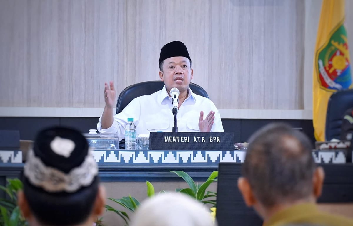 Menteri Agraria Nusron Wahid Dorong Pemda Bebaskan BPHTB bagi Warga Kurang Mampu