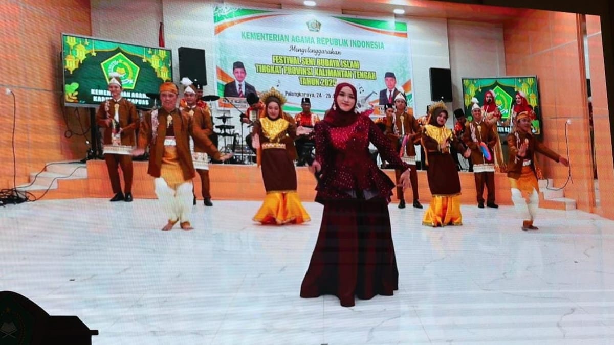 Grup Hidayatul Insan Raih Juara I Festival Seni Budaya Islam Kalimantan Tengah