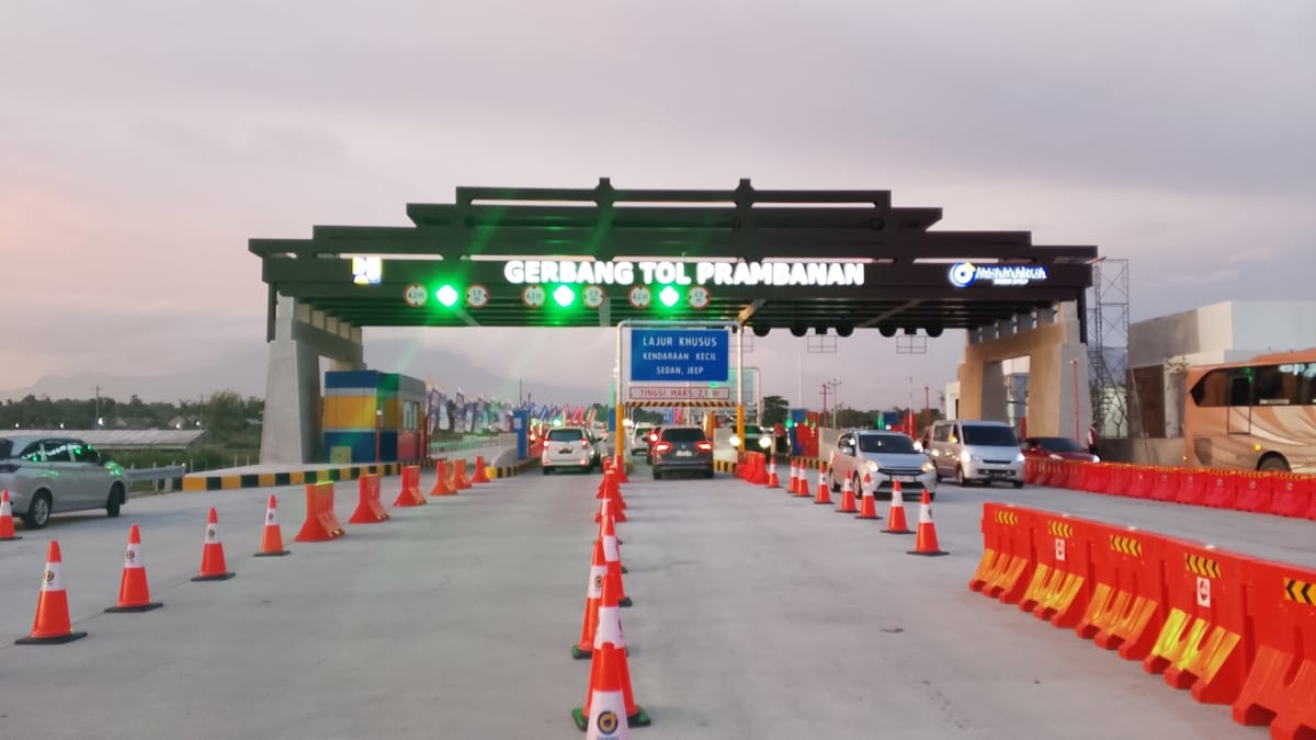 Tol Jogja Solo Segmen Klaten-Prambanan Siap Beroperasi Dengan Tarif Dalam Waktu Dekat