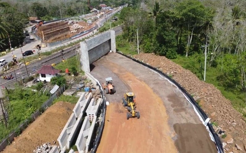 Atasi Kemacetan Perlintasan Sebidang PU Bangun Flyover Gelumbang, Untuk Konektivitas Jalan Lintas Palembang–Prabumulih