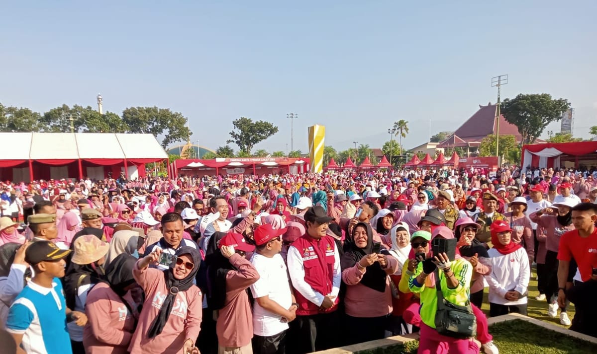 Kemensos Gelar Puncak Peringatan Hari Lanjut Usia Nasional di Jember