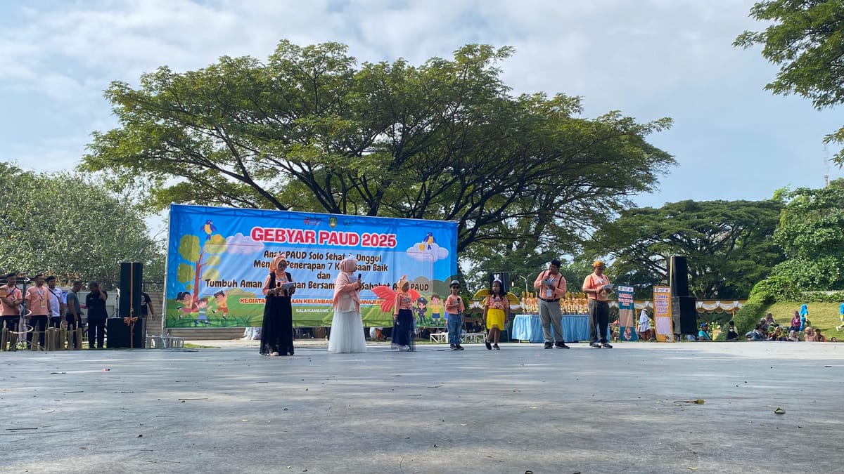 Gebyar Paud Di Solo, Lucu dan Seru
