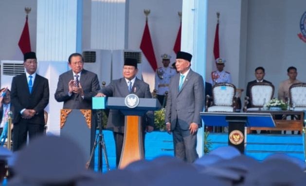 Menteri Dody Dampingi Presiden Prabowo Resmikan Kampus Bhinneka Tunggal Ika  Sentul Bogor