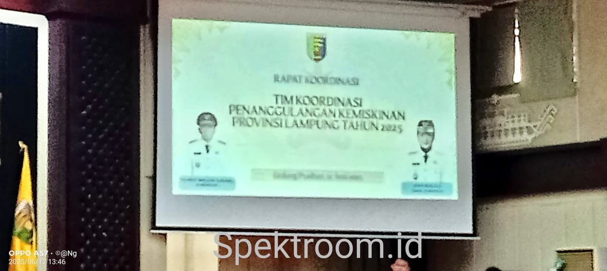 Penuntasan Kemiskinan di Lampung Belum usai.