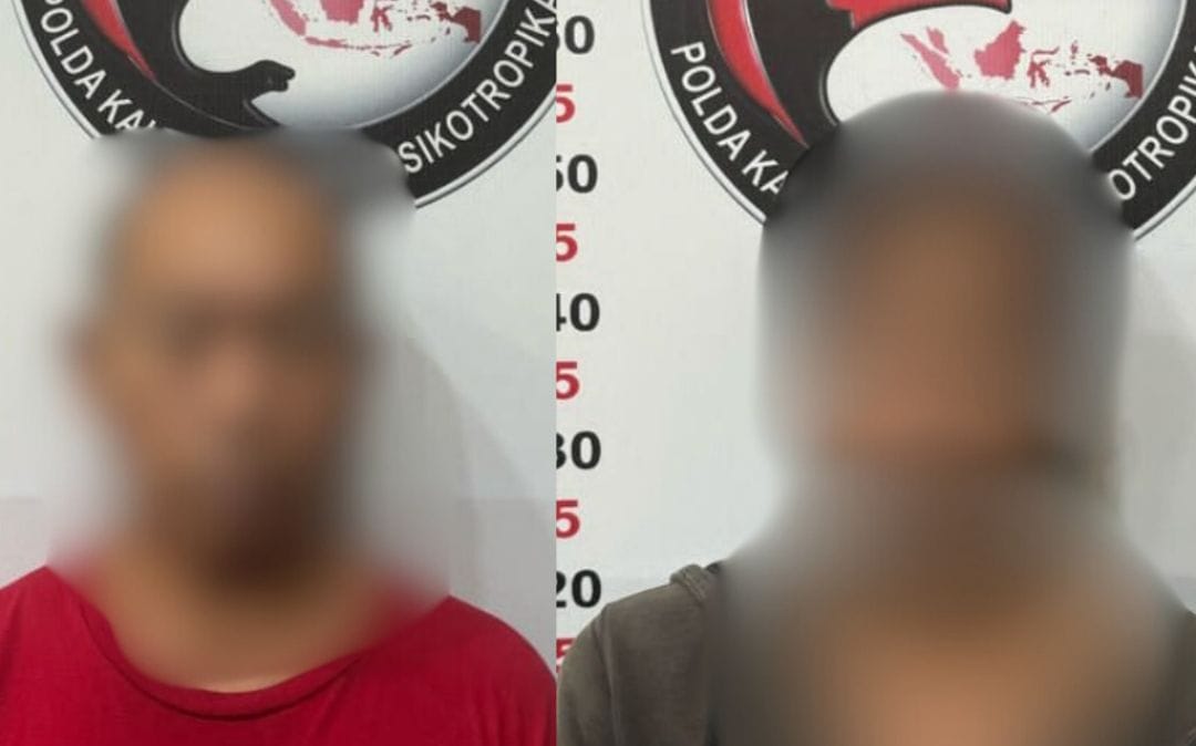 Polda Kaltim Tangkap Dua Pengedar Sabu, Sita Hampir 2 Kilogram Barang Bukti