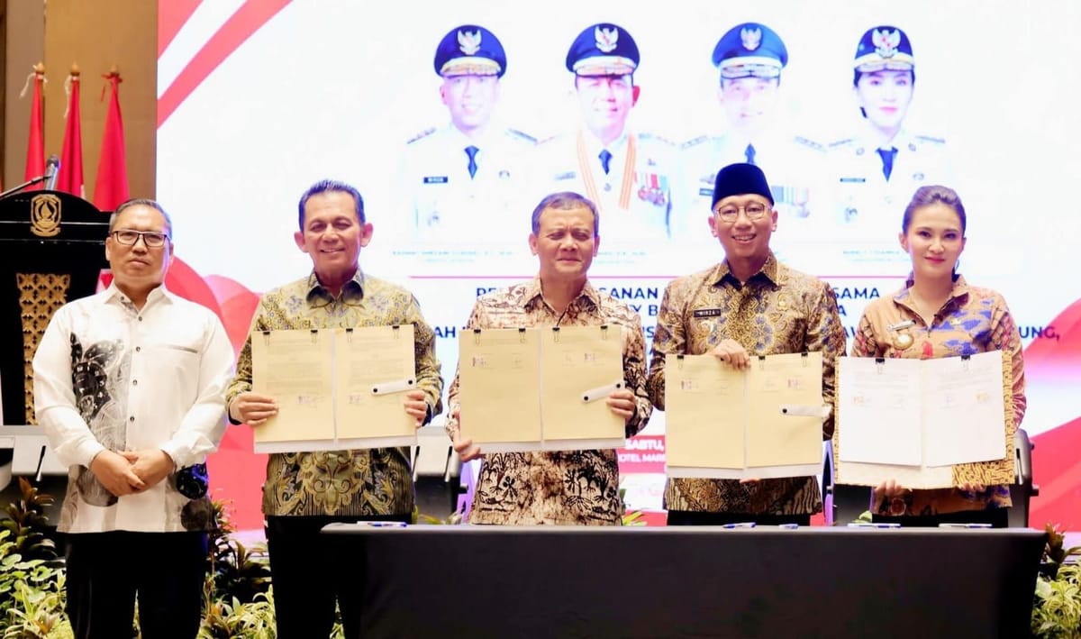 Gubernur Mirzani Djausal Tekankan Pentingnya Kolaborasi Ditengah Tantangan Pembangunan.