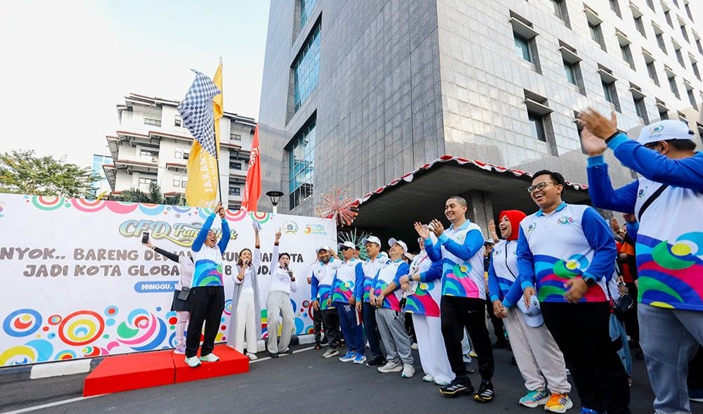 Meriahkan Rangkaian HUT ke-498 Kota Jakarta, DPRD DKI Ikut Fun Walk
