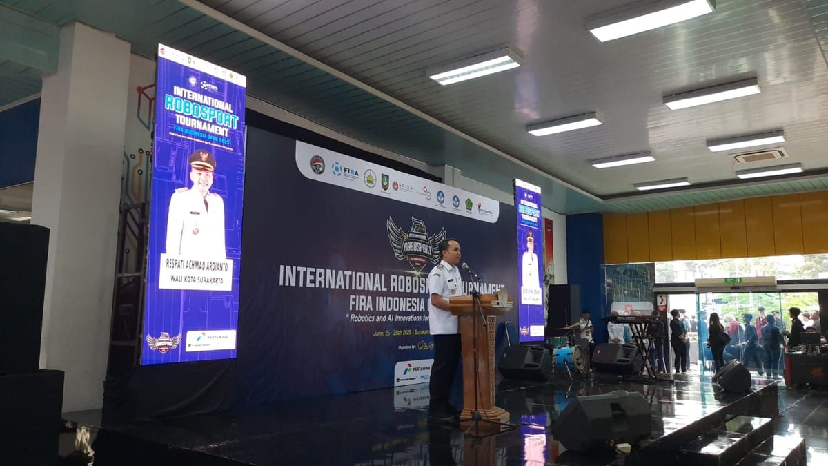 8 Negara Terlibat Turnamen Robot di Solo