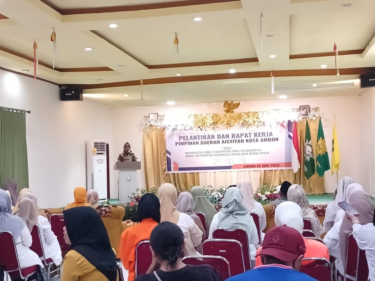Wakil Walikota Ambon Buka Raker Aisyiyah Muhammadiyah.