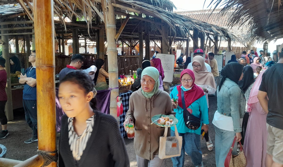 Pasar Pundensari  Akan Dibangun Pagar dan Gapura Model Majapahit