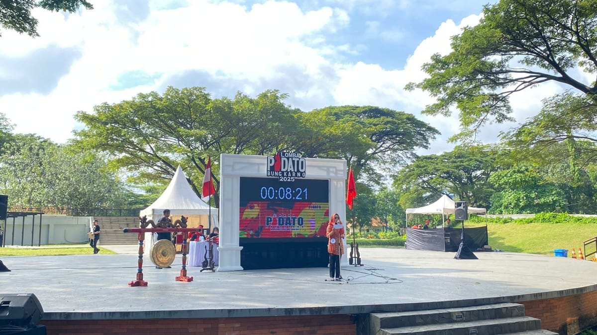 Pekikan Semangat Menggema, lomba Pidato Haul Bung Karno