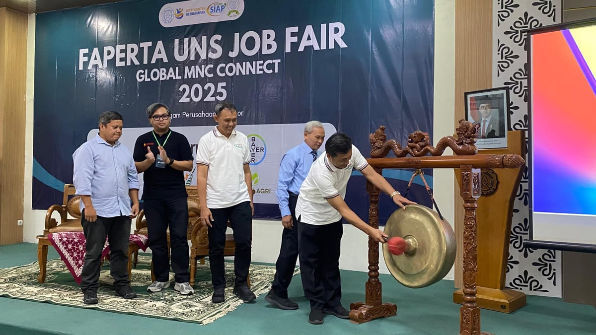 Job Fair Faperta UNS Diminati Pencari Kerja