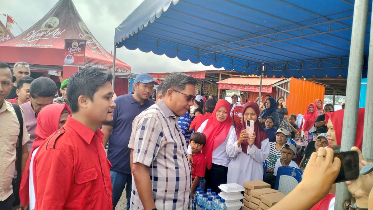 Kampung Walpan Pride di Dusun Wailela Pantai. Di Resmikan.