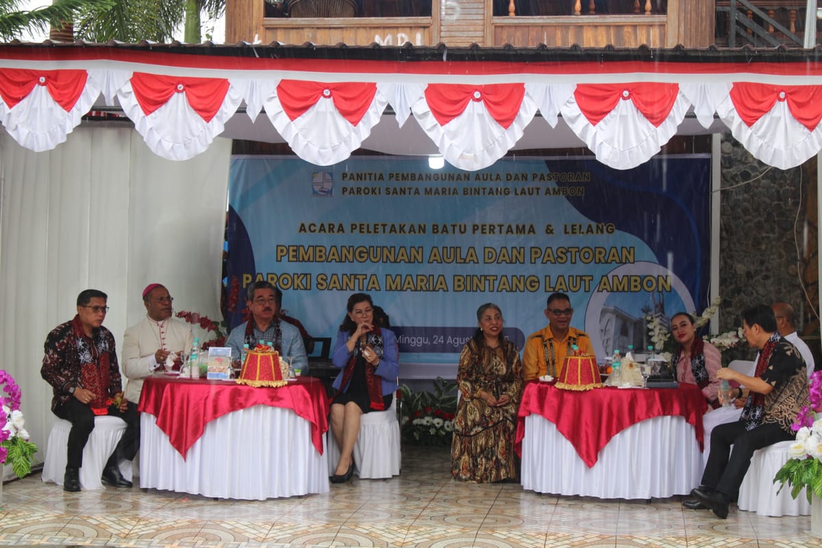 Lewerissa Harap Umat Paroki Santa Maria Bintang Laut Jadi Contoh Yang Baik