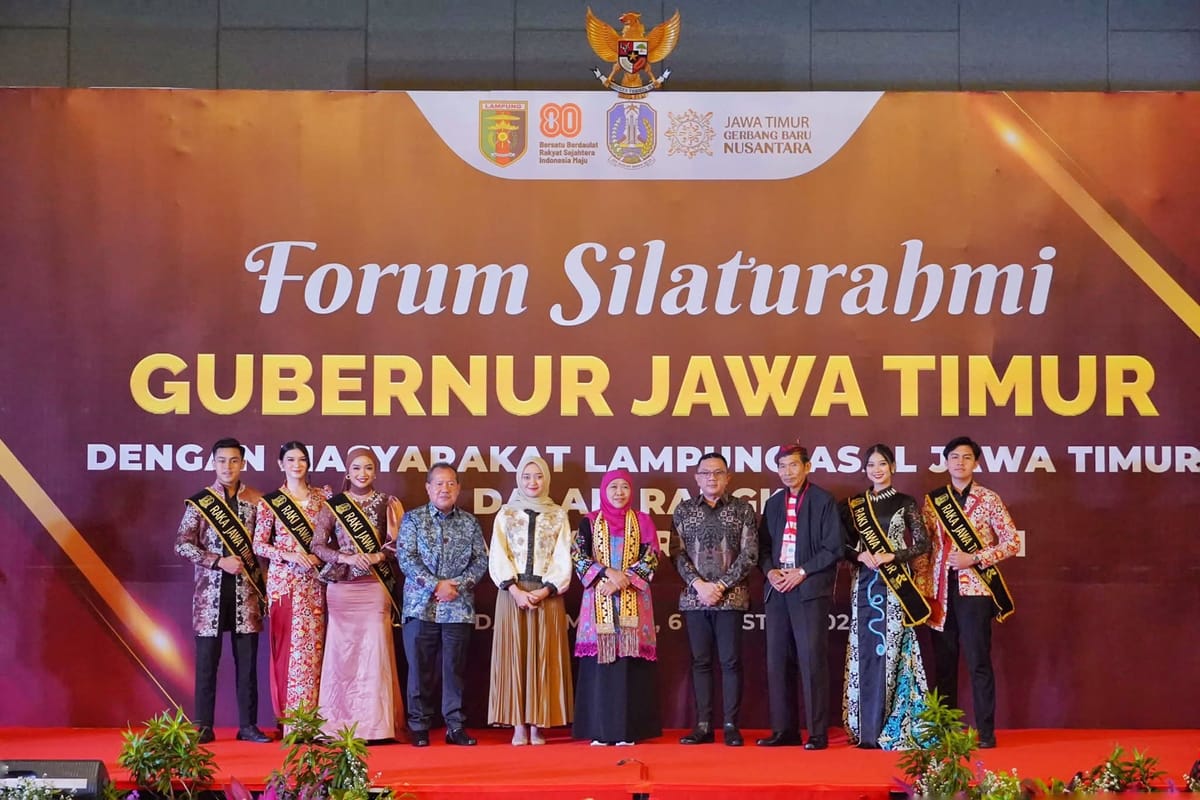 Bangun Konektivitas Antar Provinsi,  Lampung dan Jawa Timur Pererat Kerja Sama Perdagangan