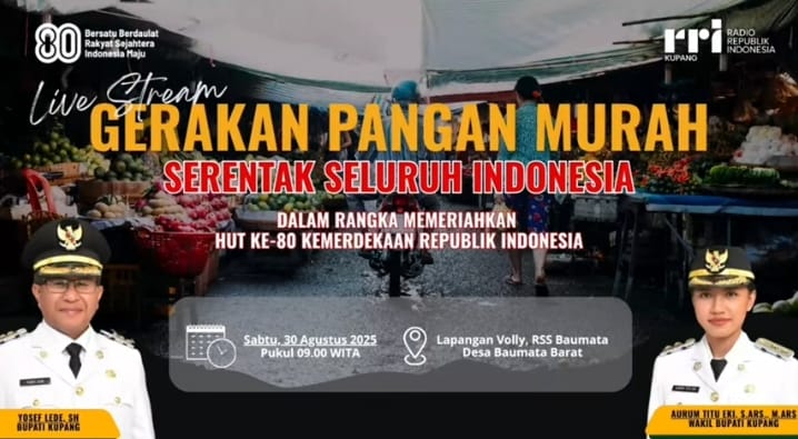 Gerakan Pangan Murah Serentak Bulog Salurkan 8000 Ton Beras