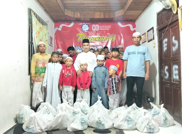 LKSA Amanah Insani Gelar Tasyakuran Dirgahayu Ke 80 RI dan Milad ke 8