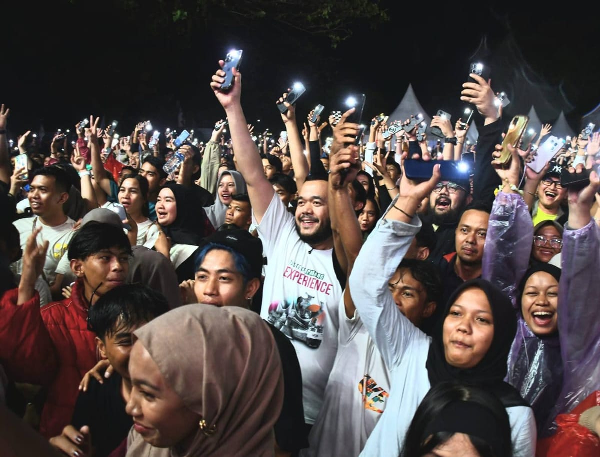 Rangkaian Kegiatan HJK Padang ke 356 Resmi Ditutup, Armada Band Tampil Spektakuler Hibur Ribuan Penonton