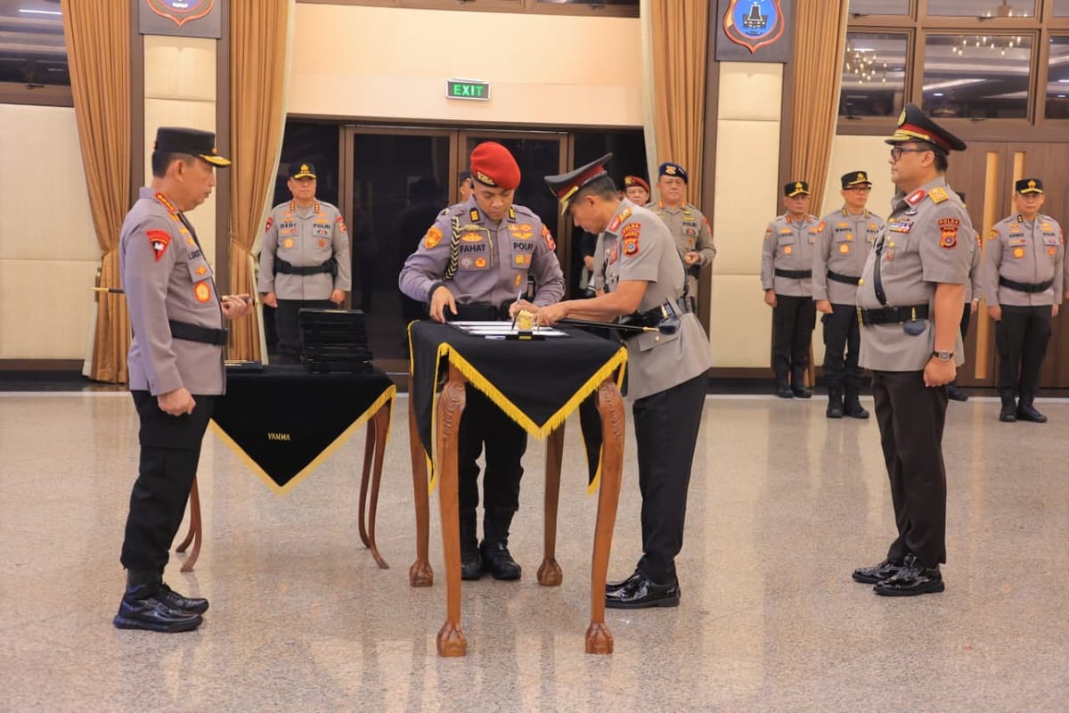 Brigjen Pol. Marzuki Ali Basyah Dilantik Sebagai Kapolda Aceh