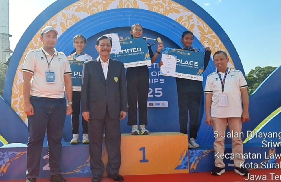 Kejurnas Atletik 2025 di Surakarta: Wilna Selvi Sumbang Emas Pertama Kontingen Sumbar