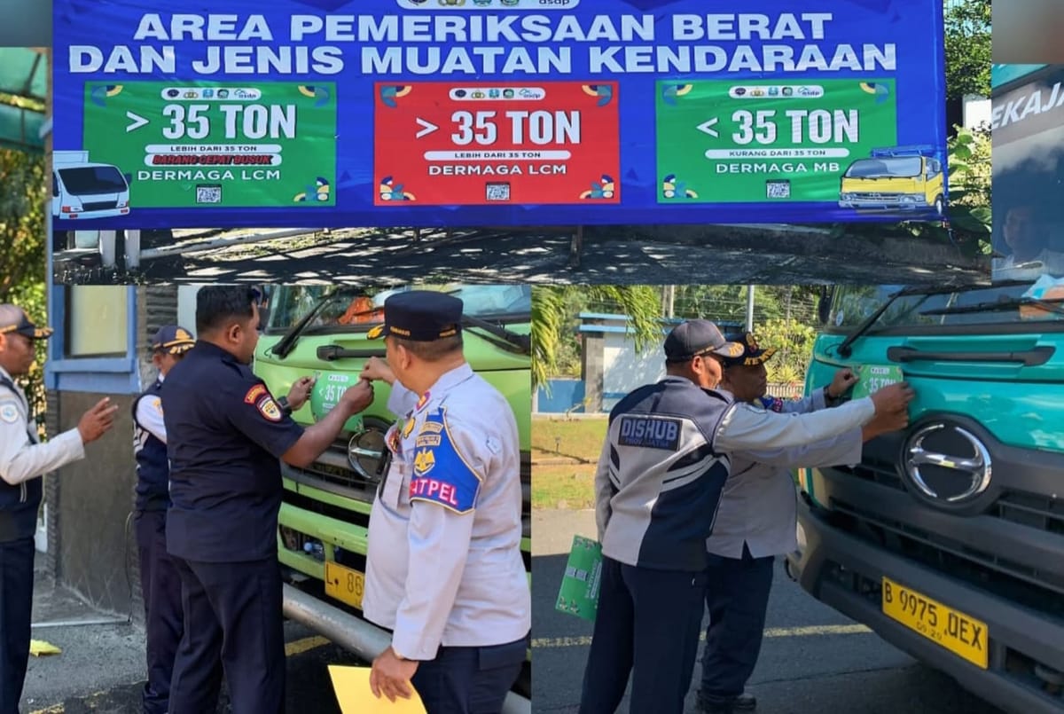 Dishub Banyuwangi Aktifkan Jembatan Timbang di Luar Pelabuhan Ketapang