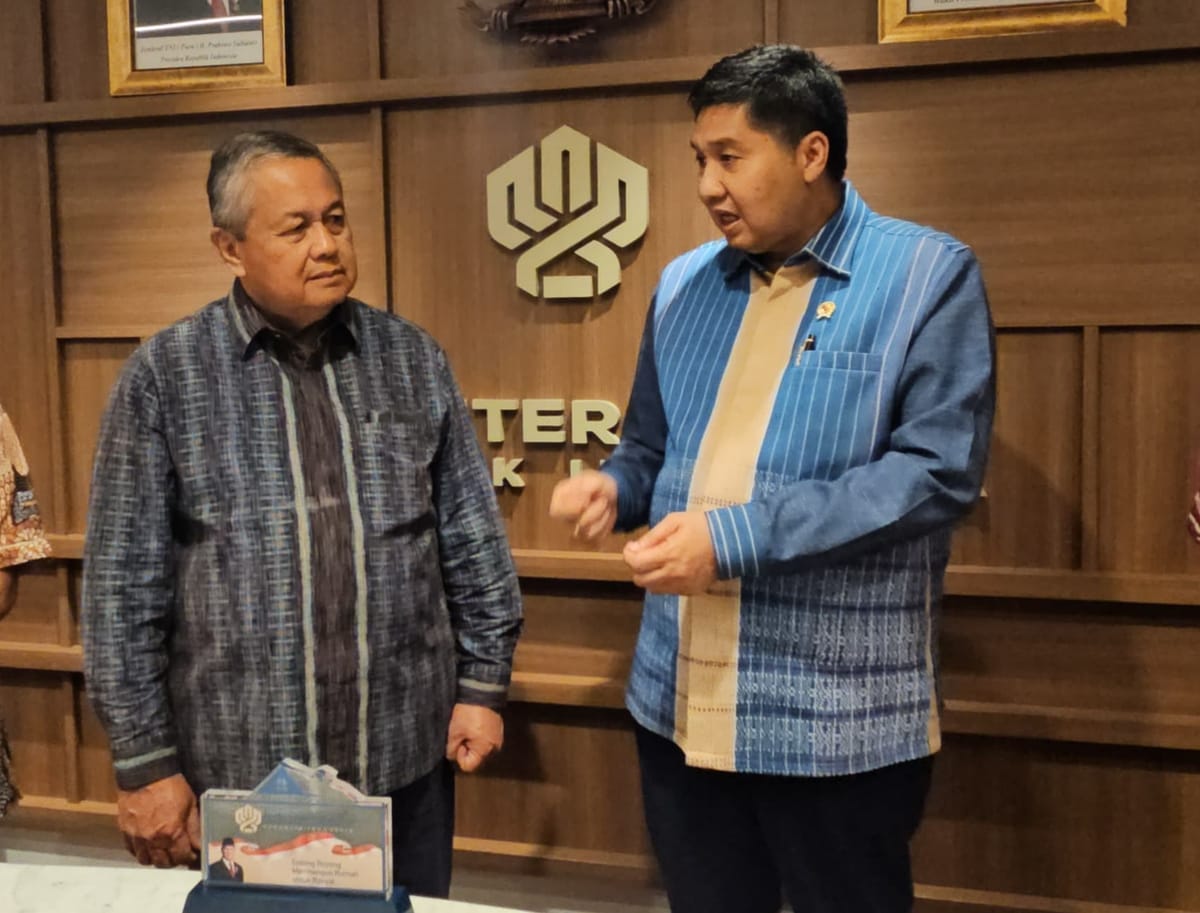 Menteri PKP - Gubernur BI Siap Kolaborasi Wujudkan Program 3 Juta Rumah