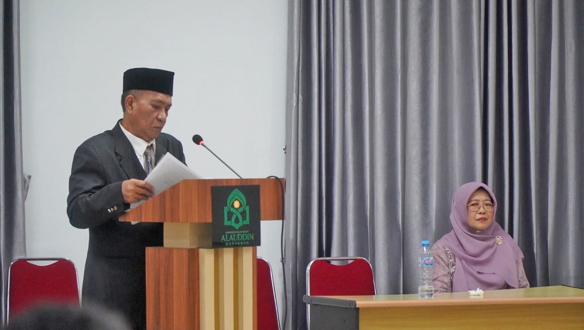 Kepala P4AIK Unismuh Makassar Jadi Doktor ke Seribu 487 di UIN Alauddin Makassar