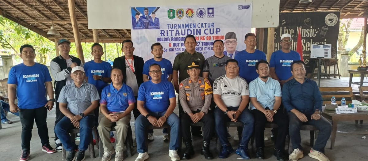 Ritaudin Cup 2025: 120 Pecatur se Kalbar Adu Strategi di Melawi