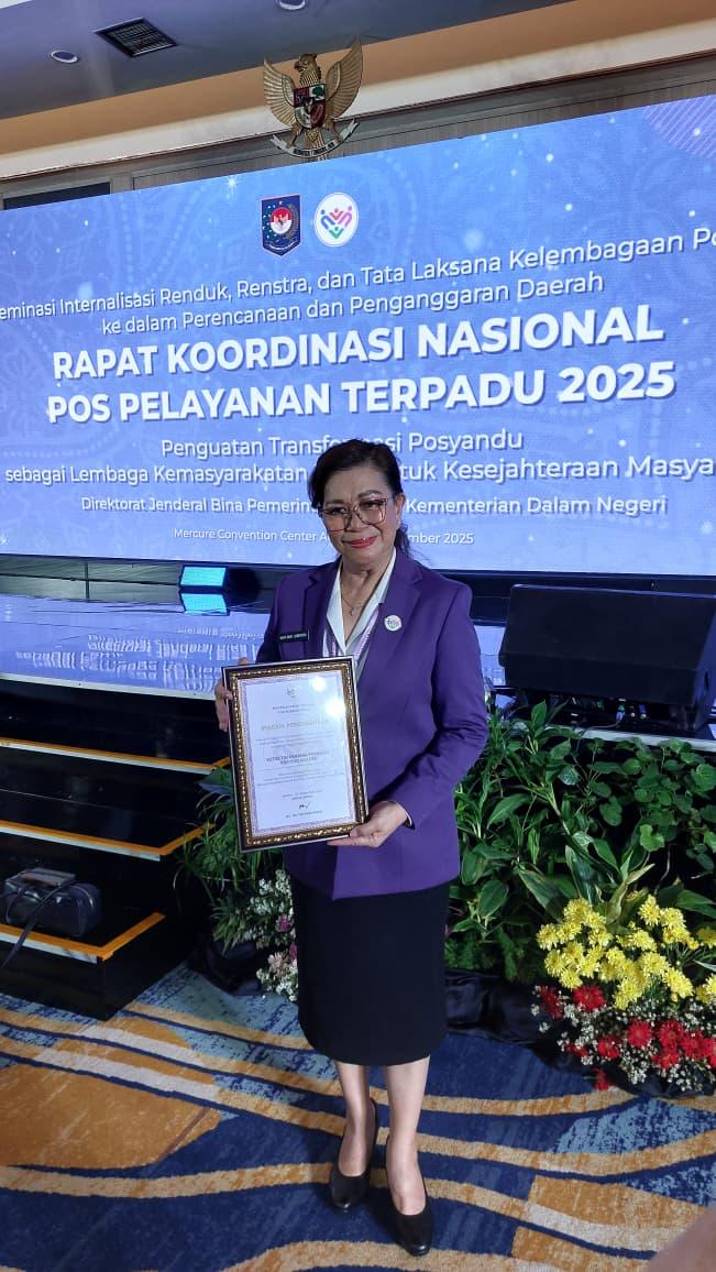Maya Baby Lewerissa Hadir di Rakornas Posyandu 2025, Maluku Teguhkan Komitmen Transformasi Layanan Desa