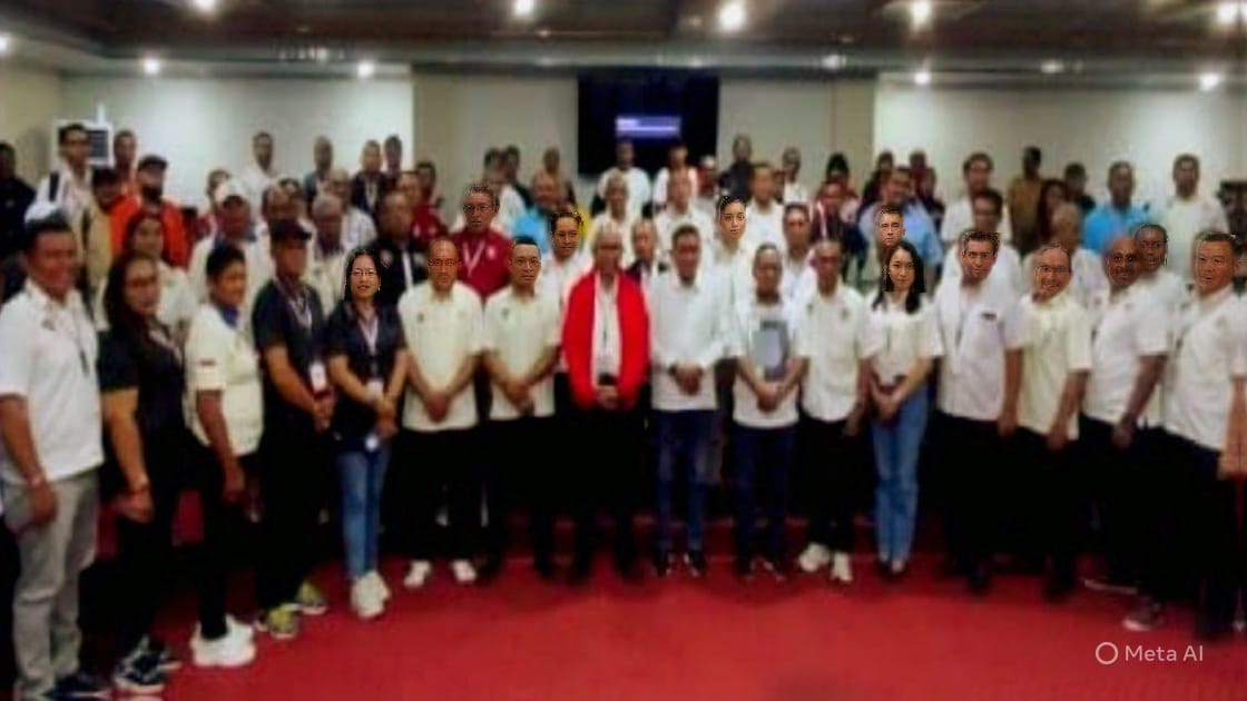 Bodewin Wattimena Pimpin KONI Kota Ambon 2025-2029, Fokus Siapkan Atlet Berprestasi