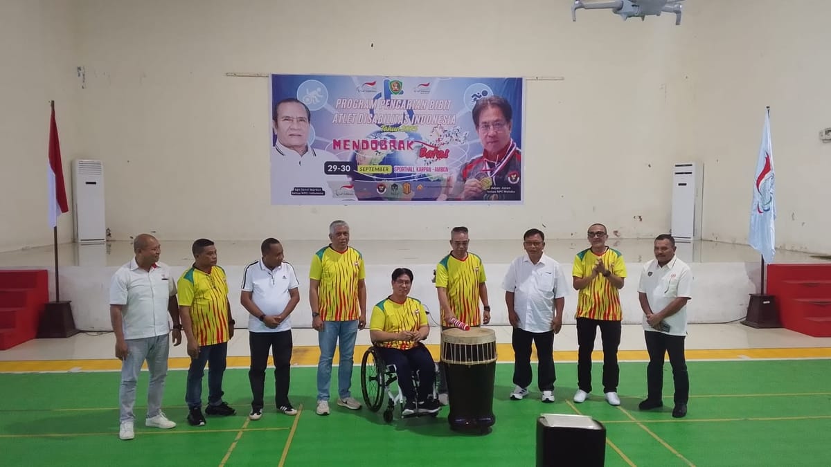 Kejati Maluku Dukung Pencarian Bibit Atlet Disabilitas 2025