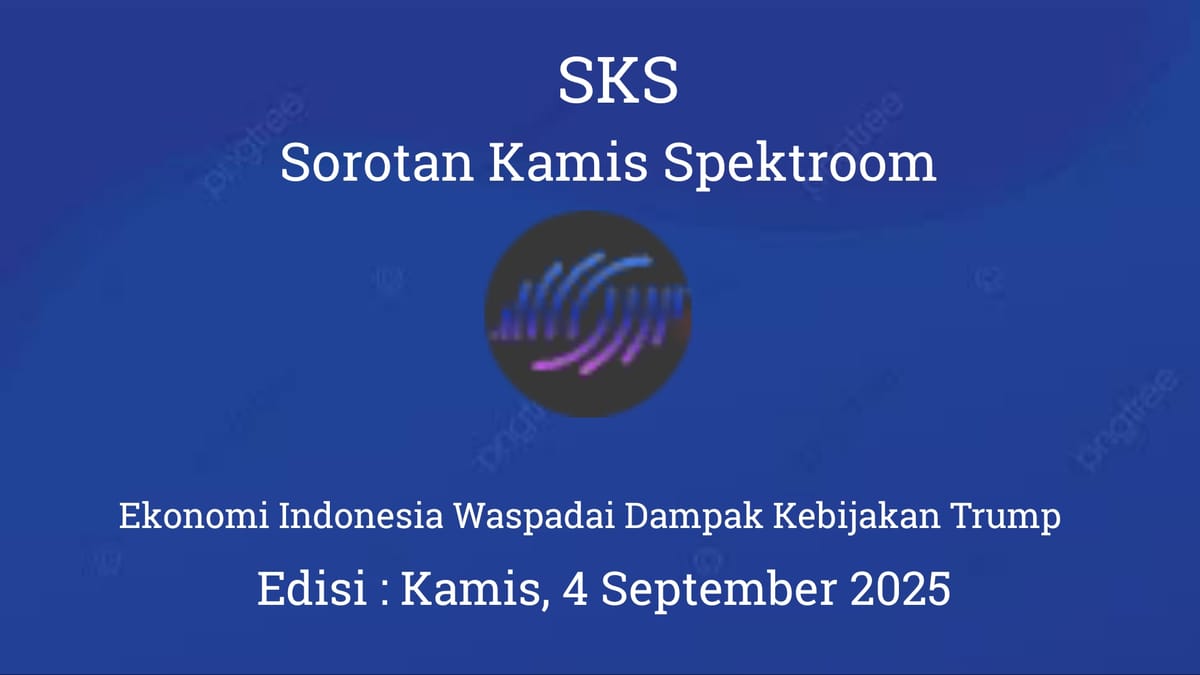 Ekonomi Indonesia Waspadai Dampak Kebijakan Trump