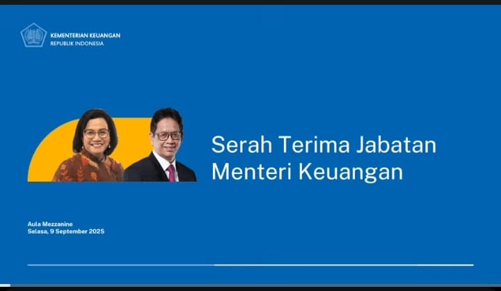 Sertijab Menkeu, Sri Mulyani Berpesan Untuk Jaga Kemenkeu Ditengah Trend Geopolitik Yang Terjadi