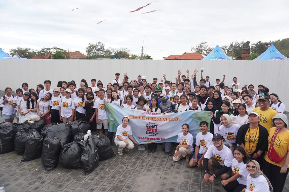 Berbahaya Bagi Lingkungan, 27.000 Puntung Rokok ditemukan di Pantai Sanur