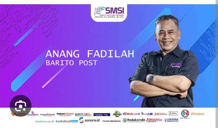 Anang Baritopost Terpilih Jadi Ketua SMSI Kalsel Periode 2025-2029