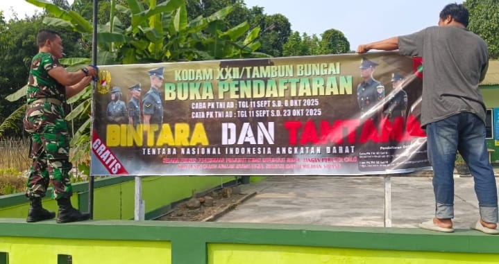 Kodim 1002/HST Gencarkan Sosialisasi Rekrutmen Prajurit TNI AD 2025