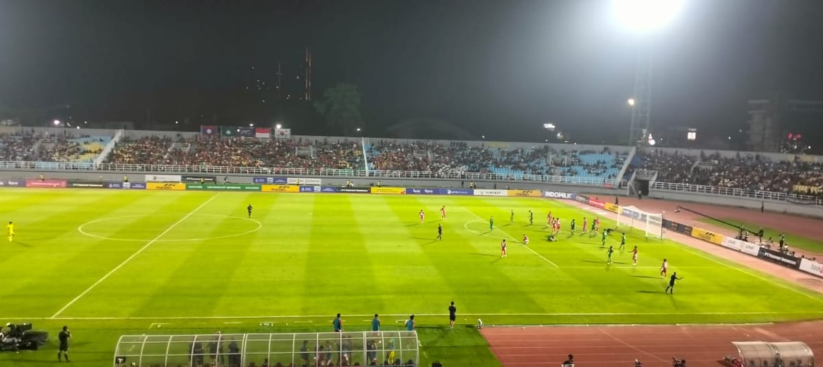Timnas Indonesia U - 23 Libas Timnas Macau U- 23 , 5 - 0.