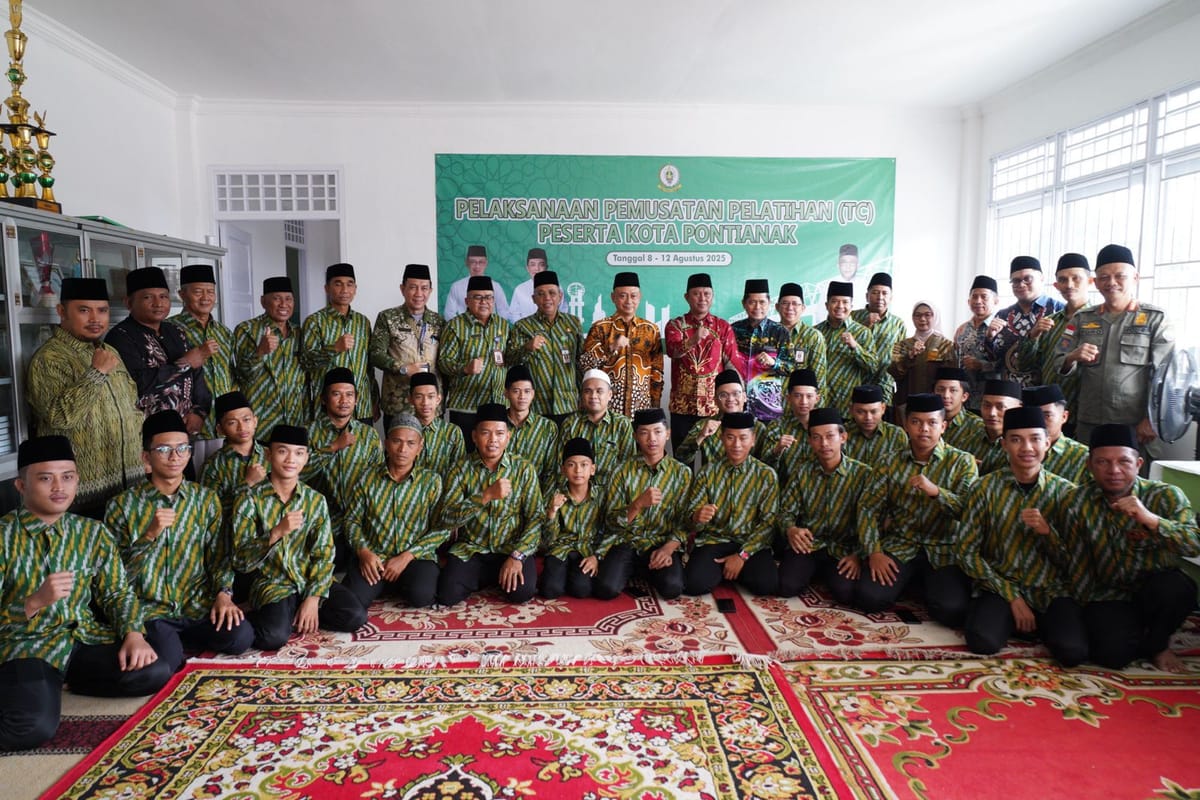 Wali Kota Pontianak Lepas Kafilah MTQ ke-33 Menuju Kapuas Hulu