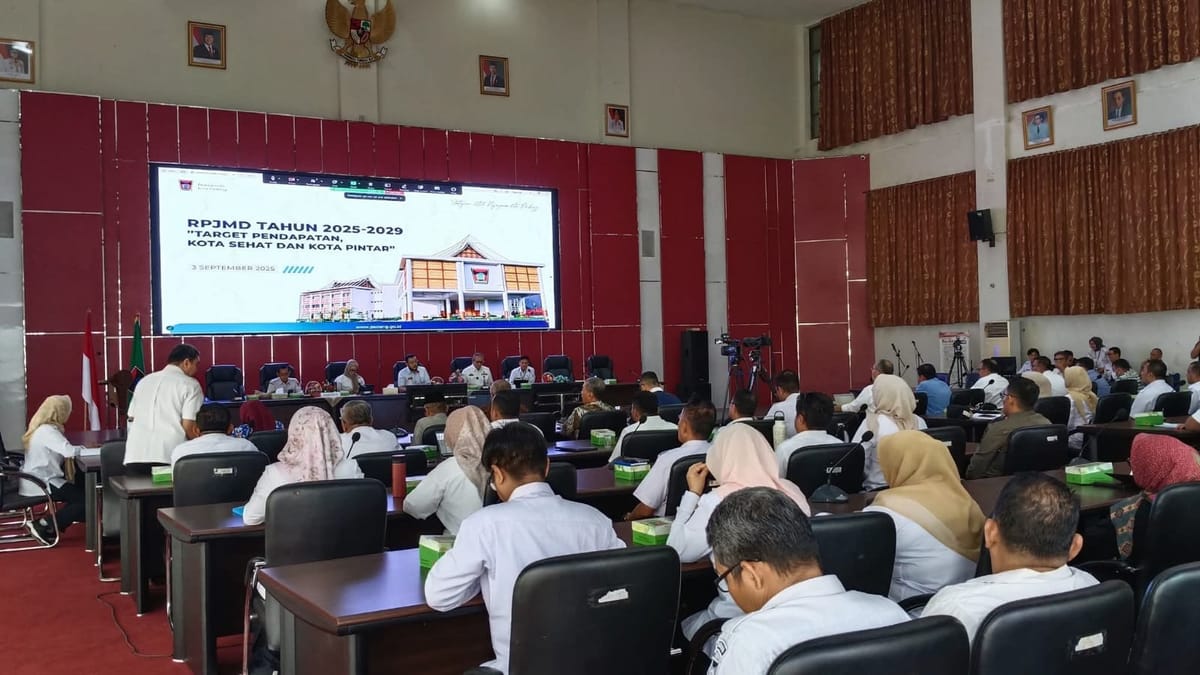Kota Sehat dan Kota Pintar Masuk Sasaran Utama RPJMD Padang 2025–2029