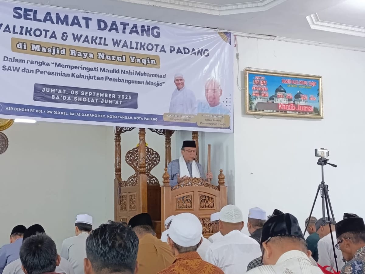 Wakil Walikota Padang Maigus Nasir Serukan Pejabat Agar Selalu Memikirkan dan Melayani Masyarakat