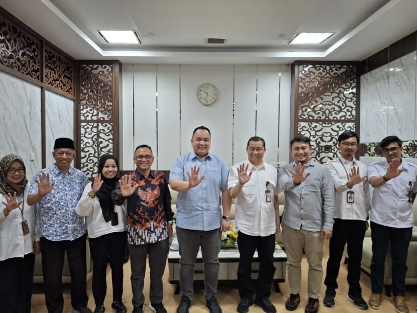 Silaturahmi dengan Kasubdit BNPT, Wakil Ketua DPRD Sumbar Nanda Satria Nyatakan Dukung FKPT