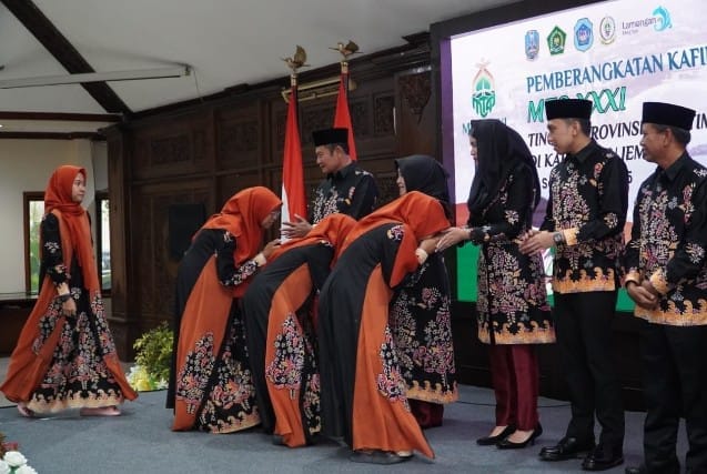 Kafilah Kabupaten Lamongan Bertekad Pertahankan Gelar Juara Umum MTQ 2025