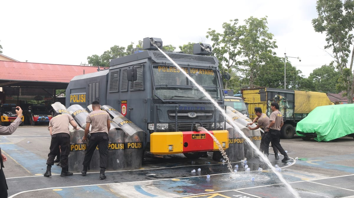 Polres Bengkayang Latihan Dalmas, Perkuat Profesionalisme Hadapi Dinamika Kamtibmas