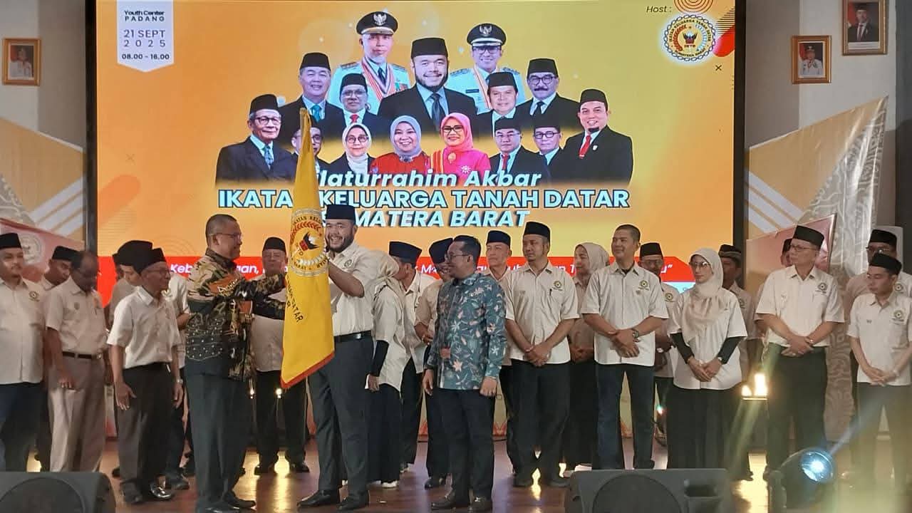 Fadly Amran Nahkodai IKTD Sumbar 2025- 2029, Perantau Didorong Jadi Pemersatu