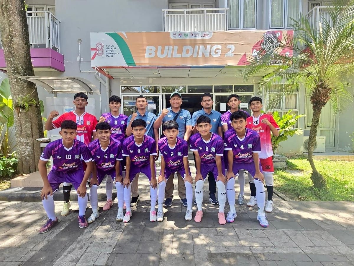 Tim Futsal MAN 1 Pidie Siap Bertarung di AXIS National Cup Regional Sumatera