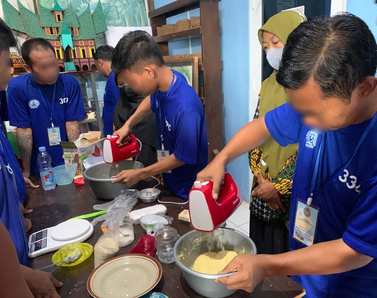 Pelatihan Tataboga Usai,  Binaan Siap Berbisnis Kuliner