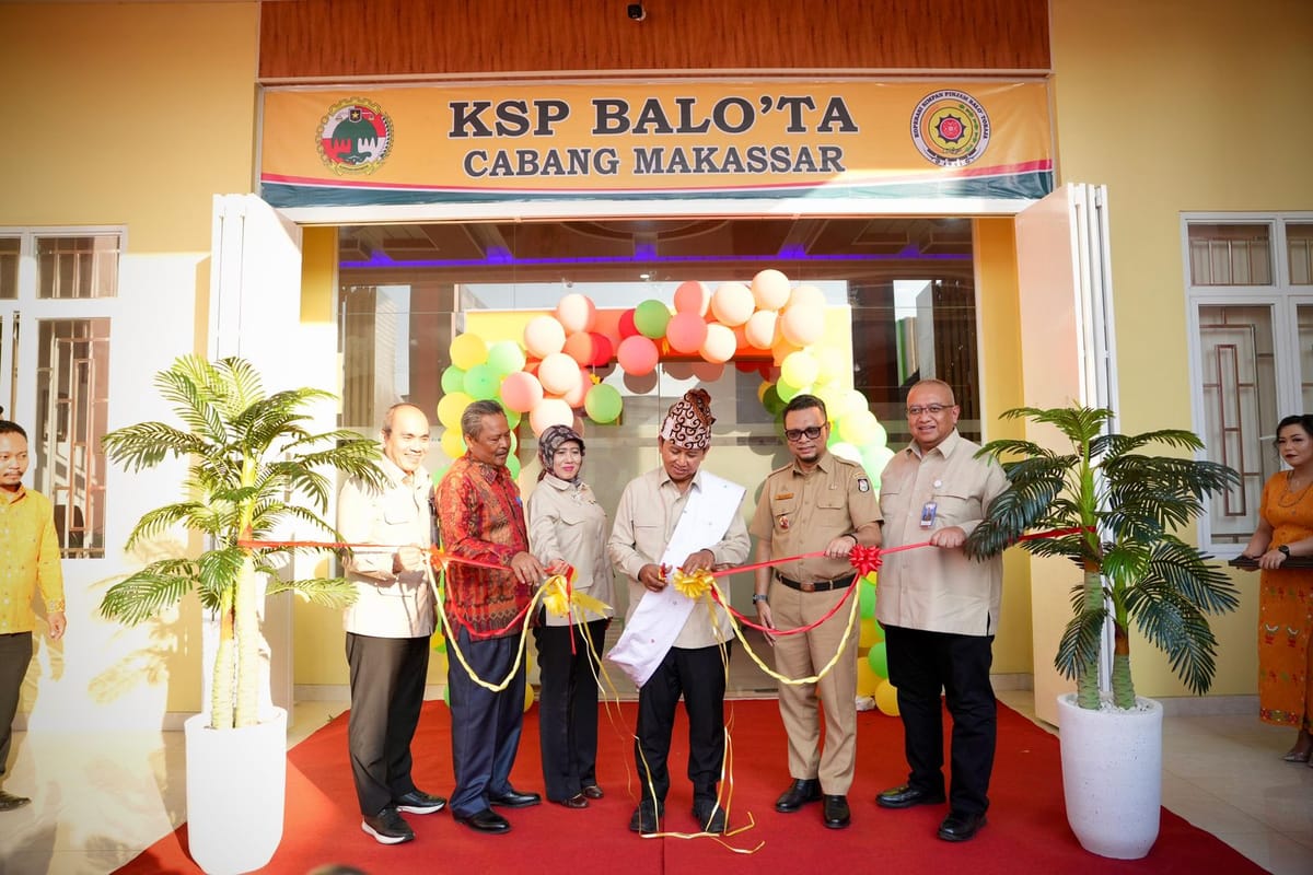 Koperasi Tertua Di Makasar  KSP Balo’ta Dorong Akselerasi Peningkatan Kesejahteraan Anggota